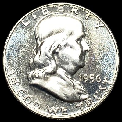1956 Franklin Silver Half Dollar CHOICE PROOF