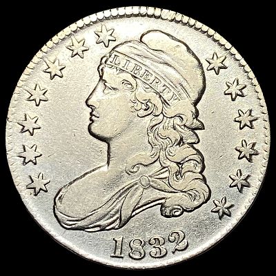 1832 Capped Bust Half Dollar NEARLY UNCIRCULATED