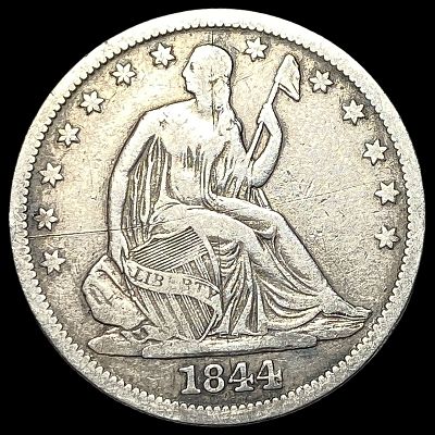 1844-O Seated Liberty Half Dollar NICELY CIRCULATED