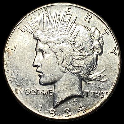 1934-S Peace Silver Dollar HIGH GRADE