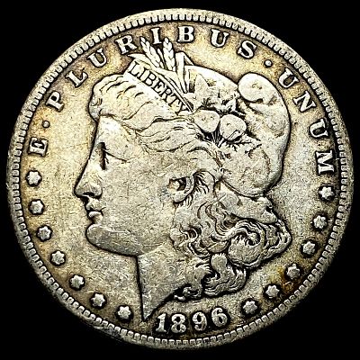 1896-S Morgan Silver Dollar LIGHTLY CIRCULATED. 1896-S Morgan Silver Dollar LIGHTLY CIRCULATED
