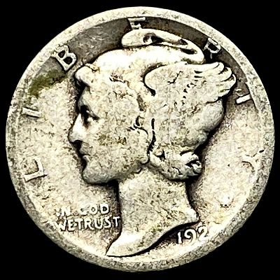 1920-D Silver Mercury Dime NICELY CIRCULATED