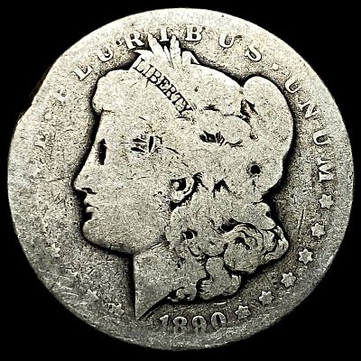 1890-CC Silver Morgan Dollar NICELY CIRCULATED. 1890-CC Silver Morgan Dollar NICELY CIRCULATED