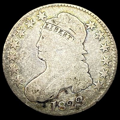 1823 Capped Bust Half Dollar NICELY CIRCULATED. 1823 Capped Bust Half Dollar NICELY CIRCULATED