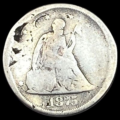 1875-S Silver TWENTY Cent Piece CIRCULATED