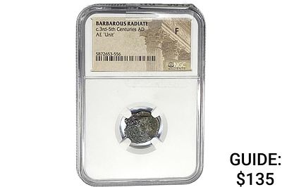 Barbarous Radiate c.3rd-5th Centuries AD AE 'Unit' NGC F