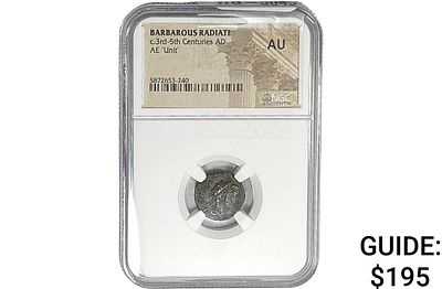 Barbarous Radiate c.3rd-5th Centuries AD AE 'Unit' NGC AU