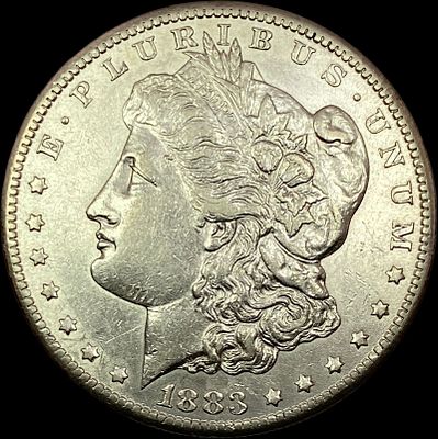 1883-S Silver Morgan Dollar CLOSELY UNCIRCULATED. 1883-S Silver Morgan Dollar CLOSELY UNCIRCULATED