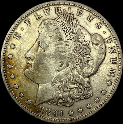 1891-O Silver Morgan Dollar NEARLY UNCIRCULATED. 1891-O Silver Morgan Dollar NEARLY UNCIRCULATED