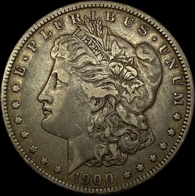 1900-O Silver Morgan Dollar NEARLY UNCIRCULATED. 1900-O Silver Morgan Dollar NEARLY UNCIRCULATED