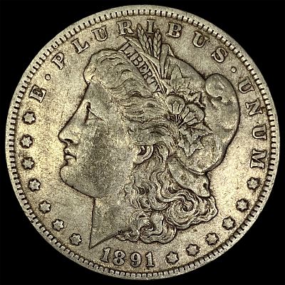 1891-O Silver Morgan Dollar NEARLY UNCIRCULATED. 1891-O Silver Morgan Dollar NEARLY UNCIRCULATED