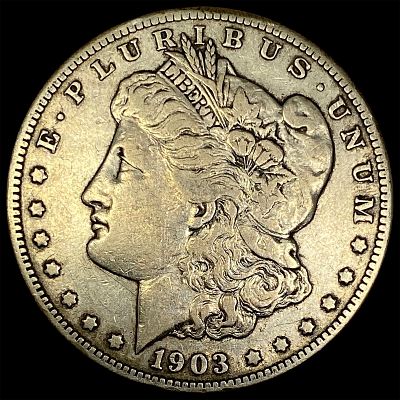 1903-S Silver Morgan Dollar LIGHTLY CIRCULATED. 1903-S Silver Morgan Dollar LIGHTLY CIRCULATED