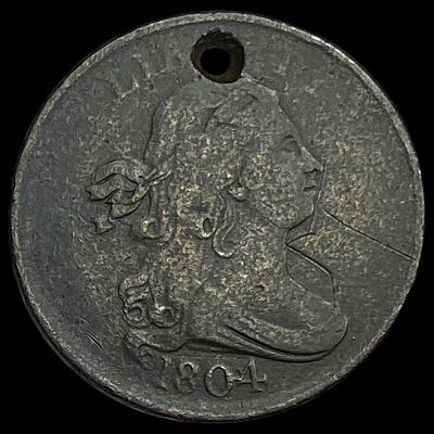 1804 Draped Bust Half Cent HIGH GRADE