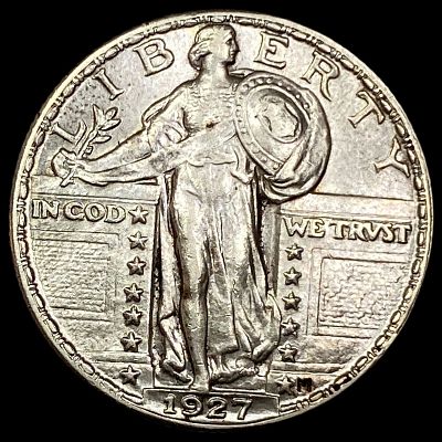 1927 Standing Liberty Silver Quarter UNCIRCULATED. 1927 Standing Liberty Silver Quarter UNCIRCULATED