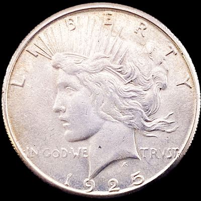1925-S Silver Peace Dollar UNCIRCULATED