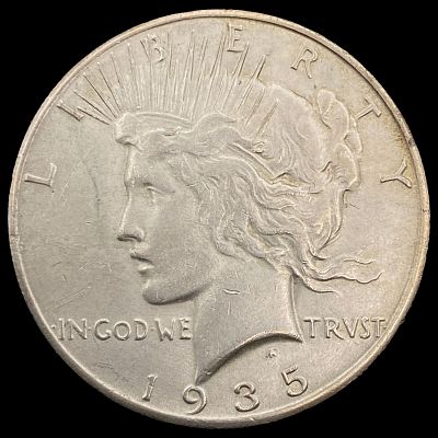 1935-S Silver Peace Dollar UNCIRCULATED