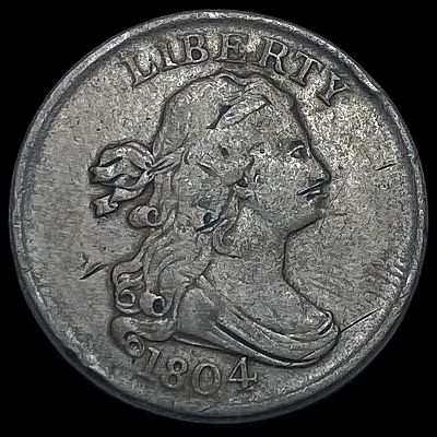 1804 Draped Bust Half Cent HIGH GRADE