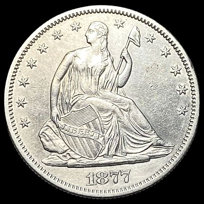 1877-S Seated Liberty Half Dollar UNCIRCULATED. 1877-S Seated Liberty Half Dollar UNCIRCULATED
