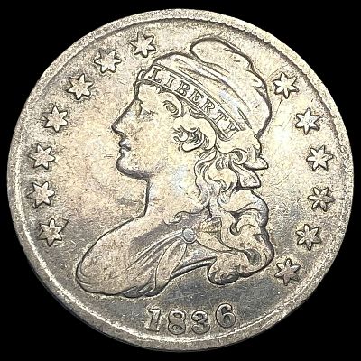 1836 Capped Bust Half Dollar LIGHTLY CIRCULATED. 1836 Capped Bust Half Dollar LIGHTLY CIRCULATED