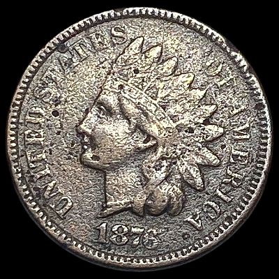 1876 Indian Head Cent LIGHTLY CIRCULATED