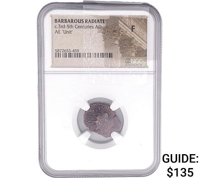 Barbarous Radiate c.3rd-5th Centuries AD AE 'Unit' NGC F