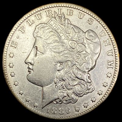 1886-O Silver Morgan Dollar CLOSELY UNCIRCULATED