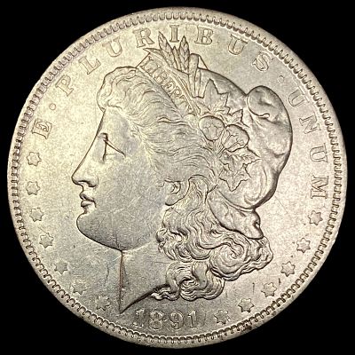 1891-O Silver Morgan Dollar CLOSELY UNCIRCULATED