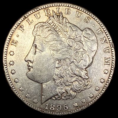 1896-O Silver Morgan Dollar NEARLY UNCIRCULATED