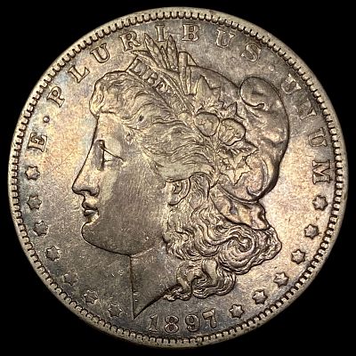 1897-O Silver Morgan Dollar CLOSELY UNCIRCULATED