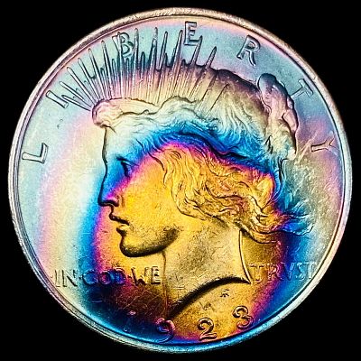 1923 Silver Peace Dollar GEM BU
