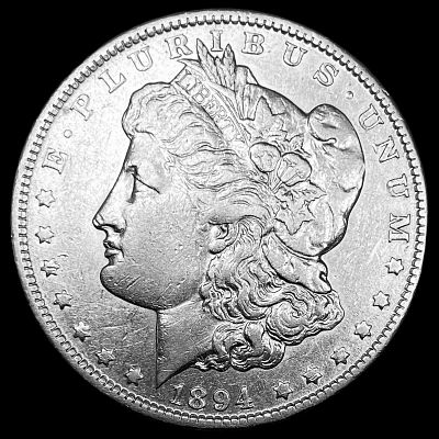 1894-O Morgan Silver Dollar NEARLY UNCIRCULATED