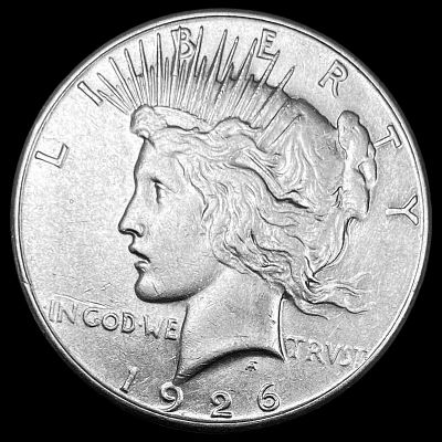 1926 Peace Silver Dollar CHOICE AU