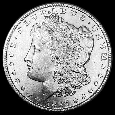 1897-S Silver Morgan Dollar NICELY CIRCULATED