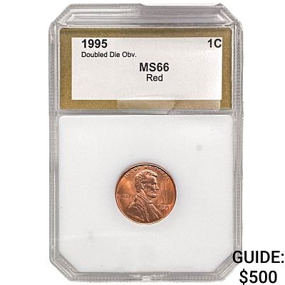 1995 DDO Lincoln Memorial Cent PCI MS66 Red