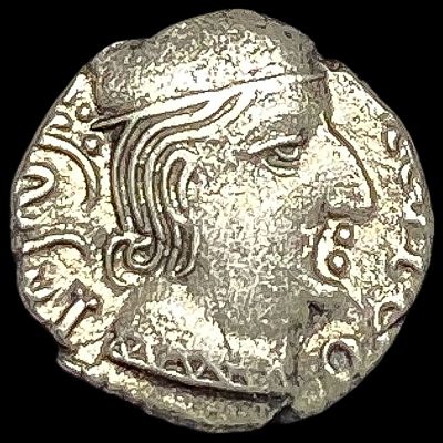 216 Western Satraps Rudrasena I Silver Drachm CLOSELY UNCIRCULATED