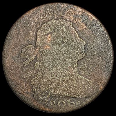 1806 Draped Bust Large Cent NICELY CIRCULATED