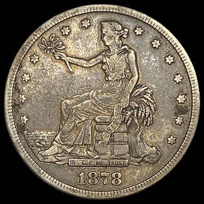 1878-S Silver Trade Dollar LIGHTLY CIRCULATED