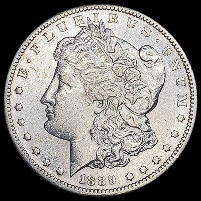 1889-S Silver Morgan Dollar CLOSELY UNCIRCULATED