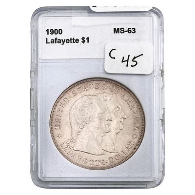 1900 Lafayette Silver Dollar MS63