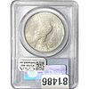 1922 Silver Peace Dollar PCGS MS62Image - 1