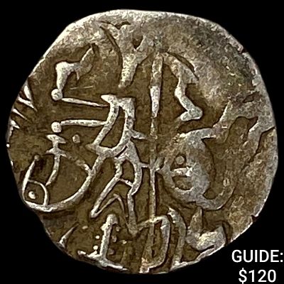 India Rajput 700-1000 Silver Jital NEARLY UNCIRCULATED. India Rajput 700-1000 Silver Jital 