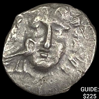 Caria, Psuedo Rhodian 1 Silver Drachm 175-150 BC CLOSELY UNCIRCULATED