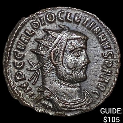 Roman Diocletian 284-305 AD BI Nummus CHOICE AU