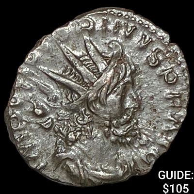 Romano-Gallic Victorinus 269-271 BI Dbl Denarius CHOICE AU