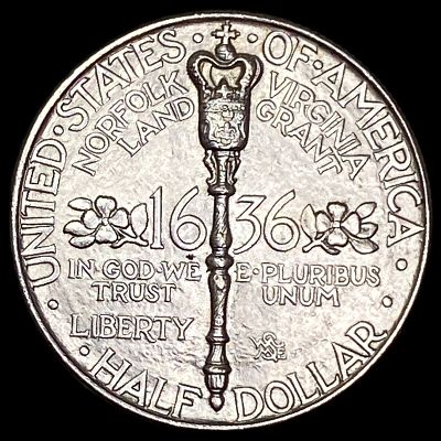 1936 Norfolk Silver Half Dollar UNCIRCULATED