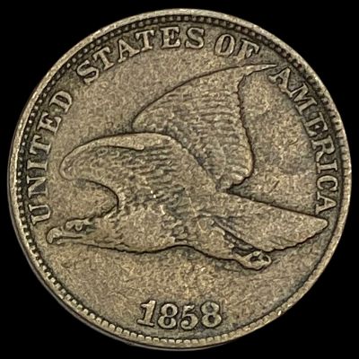 1858 Flying Eagle Cent LIGHTLY CIRCULATED