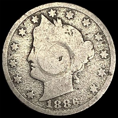 1886 Liberty Head Nickel HIGH GRADE