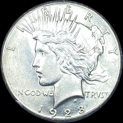 1928 Silver Peace Dollar UNCIRCULATED