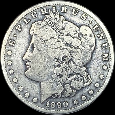 1890-CC Silver Morgan Dollar NICELY CIRCULATED