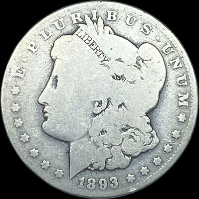 1893-O Silver Morgan Dollar NICELY CIRCULATED